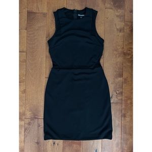 Express black mesh detail dress — Size 0